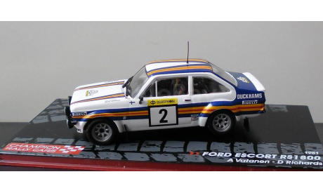 Ford Escort RS, масштабная модель, Altaya, scale43