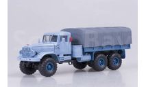 КрАЗ-255Б бортовой тент - голубой, масштабная модель, Наш Автопром, scale43