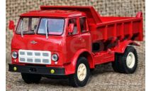 МАЗ-503А самосвал - красный, масштабная модель, Наш Автопром, scale43