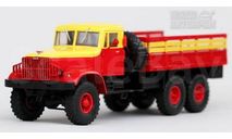 КрАЗ-214Б аварийная служба - красный/жёлтый, масштабная модель, Наш Автопром, scale43