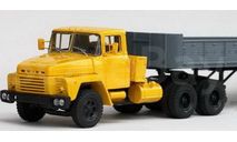 КрАЗ-252 седельный тягач - жёлтый, масштабная модель, Наш Автопром, scale43