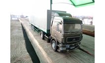 МАЗ-5440 с полуприцепом МАЗ-9758, масштабная модель, AVD Models, scale43