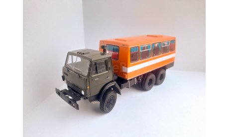 КамАЗ-4310 вахта НефАЗ, масштабная модель, AVD Models, scale43