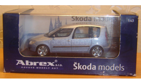 Skoda Roomster, масштабная модель, Abrex, Škoda, scale43