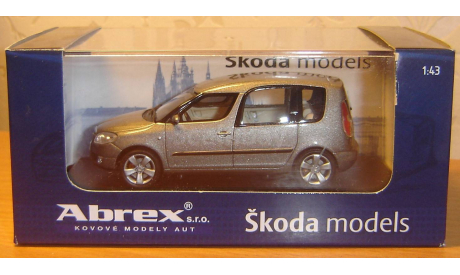 Skoda Roomster, масштабная модель, Abrex, Škoda, scale43