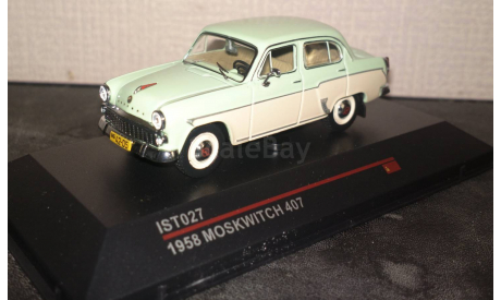 IST027 Москвич 407, масштабная модель, scale43, IST Models