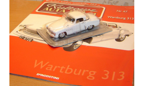 Kultowe Auto PRLu 047 Wartburg 313, масштабная модель, DeAgostini-Польша (Kultowe Auta), scale43