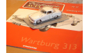 Kultowe Auta PRLu 047 Wartburg Вартбург 313, масштабная модель, scale43, DeAgostini-Польша (Kultowe Auta)