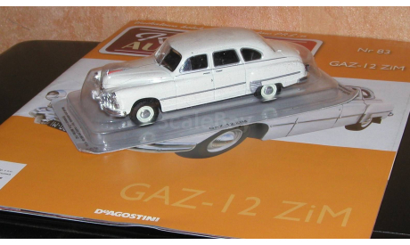 Kultowe Auto PRLu 083 Газ 12 ЗИМ, масштабная модель, 1:43, 1/43, DeAgostini-Польша (Kultowe Auta)