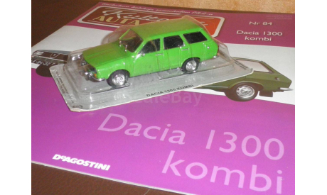 Kultowe Auto PRLu 084 Dacia Дачия 1300, масштабная модель, scale43, DeAgostini-Польша (Kultowe Auta)