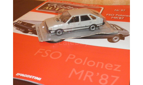 Kultowe Auta PRLu 097 FSO Polonez MR87, масштабная модель, scale43, DeAgostini-Польша (Kultowe Auta)