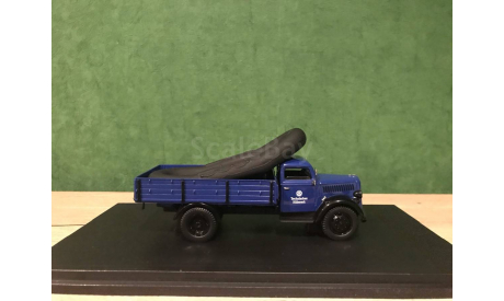 Opel Blitz S 3t THW с надувной лодкой в кузове, масштабная модель, Schuco, scale43