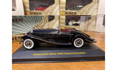 Mercedes-Benz 540K Spezial-Roadster (MUS001), IXOmuseum, 1:43, масштабная модель, IXO Museum (серия MUS), scale43