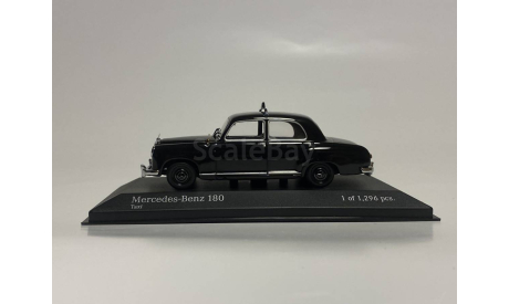 Mercedes-Benz 180 (W120) 1955 Taxi (430033196), Minichamps, 1:43, масштабная модель, scale43