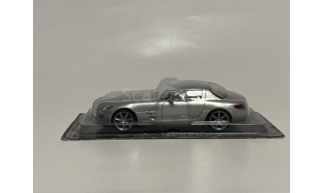 Mercedes-Benz SLS, Deagostini, 1:43, масштабная модель, Суперкары. Лучшие автомобили мира, журнал от DeAgostini, 1/43