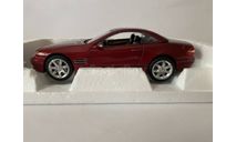 Mercedes-Benz SL 500 2003 Red metallic (183842), Norev, 1:18, масштабная модель, scale18