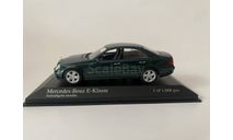 Mercedes-Benz E-Class (W211) green met (400031502), Minichamps, 1:43, масштабная модель, scale43