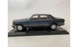 Mercedes-Benz 560 SEL (W126) blue-grey (B66040593), Norev, 1:18