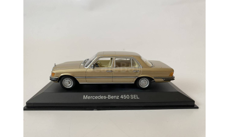 Mercedes-Benz 450 SEL 6.9 Silbergrun metallic, Herpa,  1:43, масштабная модель, scale43