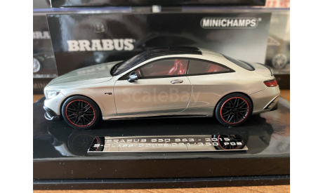 Mercedes-Benz S-class Coupe Brabus 850, Minichamps, масштабная модель, scale43