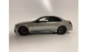 Mercedes-Benz AMG AMG C 63 S SEDAN W205 Edition One Iridium Silver Metallic 2015 (GT068), GT Spirit, 1:18, масштабная модель, scale18