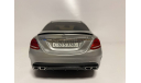 Mercedes-Benz AMG AMG C 63 S SEDAN W205 Edition One Iridium Silver Metallic 2015 (GT068), GT Spirit, 1:18, масштабная модель, scale18