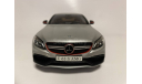 Mercedes-Benz AMG AMG C 63 S SEDAN W205 Edition One Iridium Silver Metallic 2015 (GT068), GT Spirit, 1:18, масштабная модель, scale18