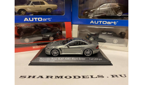 Mercedes-Benz SL65 AMG ’Black Series’(R230) (400038220), Minichamps, 1:43, масштабная модель, 1/43