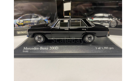 Mercedes-Benz 200D (W114) Taxi (400034095), Minichamps, 1:43, масштабная модель, scale43