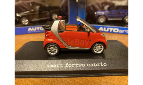 Smart Cabriolet, Minichamps, 1:43, масштабная модель, scale43, Mercedes-Benz