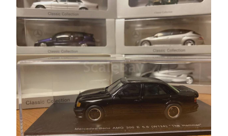 Mercedes-Benz W124 AMG, Spark, 1:43, масштабная модель, 1/43