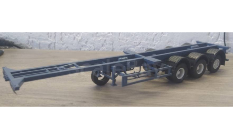 Полуприцеп контейнеровоз мАз 938920, масштабная модель, Автоистория (АИСТ), scale43