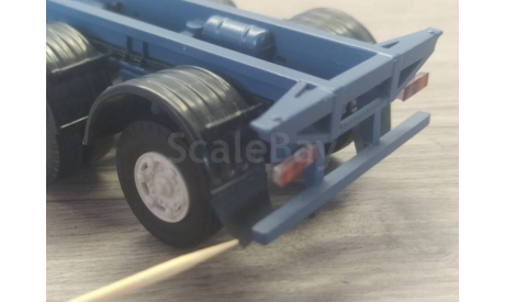Полуприцеп контейнеровоз мАз 938920, масштабная модель, Автоистория (АИСТ), scale43