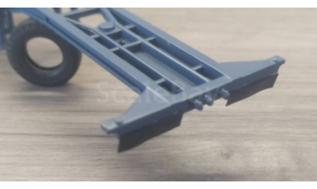 Полуприцеп контейнеровоз мАз 938920, масштабная модель, Автоистория (АИСТ), scale43