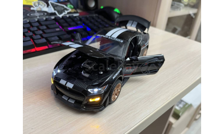 Ford Mustang Shelby GT500, масштабная модель, Miniauto, scale24