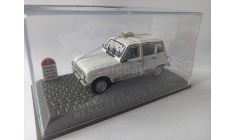 Renault 4 GTL Bye Bye 1992, масштабная модель, Universal Hobbies (Renault 4), scale43
