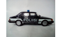 SAAB 900i Turbo, журнальная серия Полицейские машины мира (DeAgostini), Полицейские машины мира, Deagostini, scale43