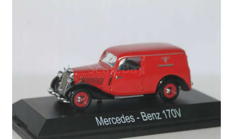 Mercedes - Benz 170V Kastenwagen ’ Deutsche Reichspost ’ 170 V, масштабная модель, scale43, Schuco, Mercedes-Benz