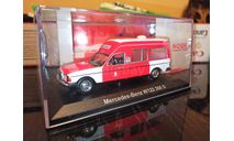 Мерседес Бенц Mercedes Benz W123 300 D Скорая помощь Ambulance Hamburg Feuerwehr 1983 Norev 1:43, масштабная модель, Mercedes-Benz, scale43