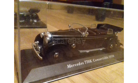 Mercedes-Benz 770 Convertible персональная машина Адольфа Гитлера 1/43, масштабная модель, Altaya, 1:43