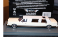 Lincoln Town Car Formal Limousine Stretch 1985 White (без шильдика), масштабная модель, 1:43, 1/43, Neo Scale Models