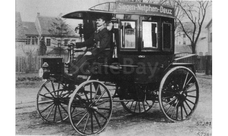 Mercedes Erster Benz - Omnibus 1894 года, масштабная модель, scale43, Cursor, Mercedes-Benz