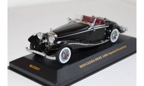 Mercedes - Benz 540 K Roadster 1936 г. IXO MUS001 Museum, масштабная модель, Mercedes-Benz, IXO Museum (серия MUS), scale43