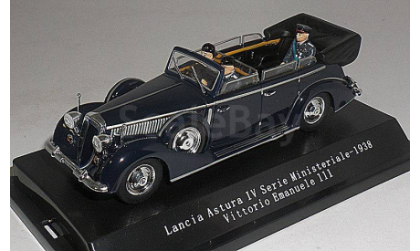 Lancia Astura IV Serie с фигурой короля Италии Emmanuele, масштабная модель, Starline, scale43