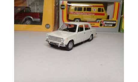 Масштабная модель автомобиля СССР ’Жигули’ ВАЗ 2101. ’Копейка’. 1:43. Металл. АЛ., масштабная модель, Автолегенды СССР журнал от DeAgostini, 1/43