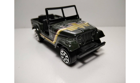 Масштабная модель автомобиля Jeep Wrangler Металл. 1:43., масштабная модель, BBurago, scale43