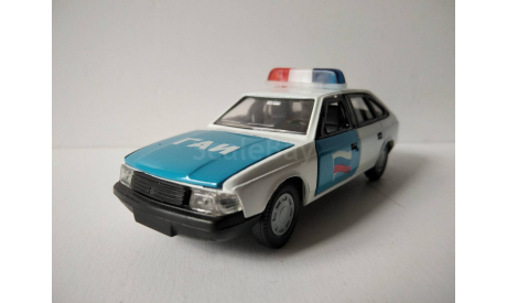 Масштабная модель автомобиля СССР - Москвич 2141 АЗЛК. ’ГАИ’.  Агат. 1:43. Металл. Саратов., масштабная модель, Агат/Моссар/Тантал, scale43