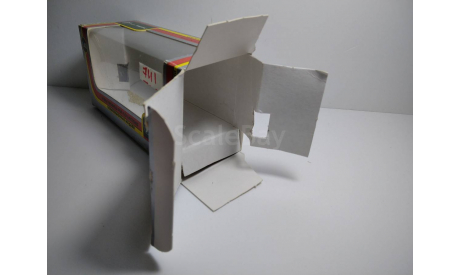 Коробка 741. Холдинг ’Инкотекс’. Январь 2011. Саратов. Картон. Оригинал. 1:43., боксы, коробки, стеллажи для моделей, Агат/Моссар/Тантал