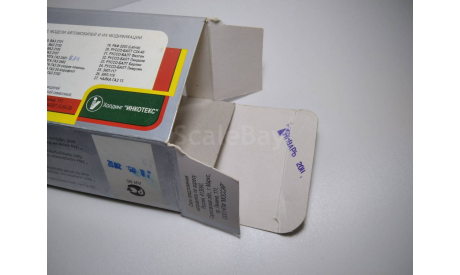 Коробка 741. Холдинг ’Инкотекс’. Январь 2011. Саратов. Картон. Оригинал. 1:43., боксы, коробки, стеллажи для моделей, Агат/Моссар/Тантал