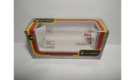 Коробка 756. Холдинг ’Инкотекс’. Октябрь 200?. Саратов. Картон. Оригинал. 1:43., боксы, коробки, стеллажи для моделей, Агат/Моссар/Тантал